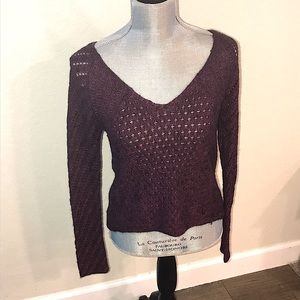 Maroon American Eagle Sweater